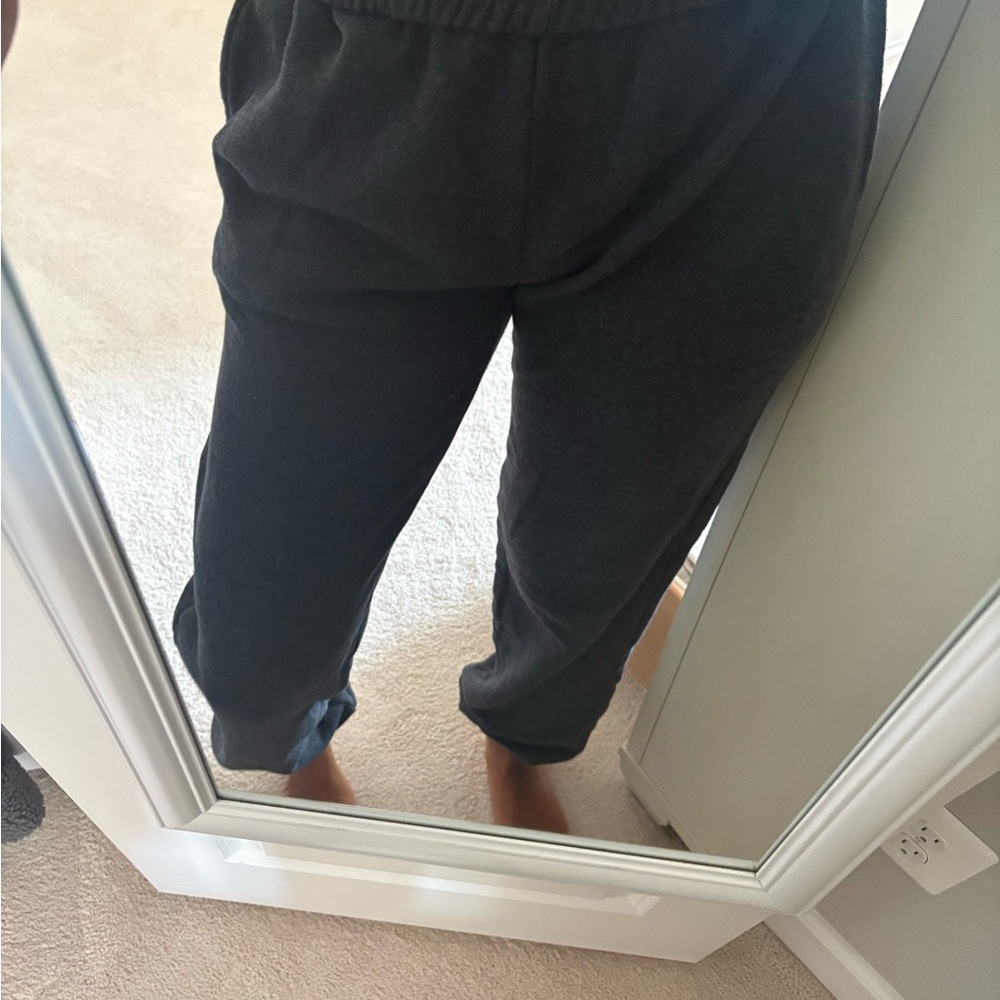 Dark Gray Jogger Pants Brandy Melville
